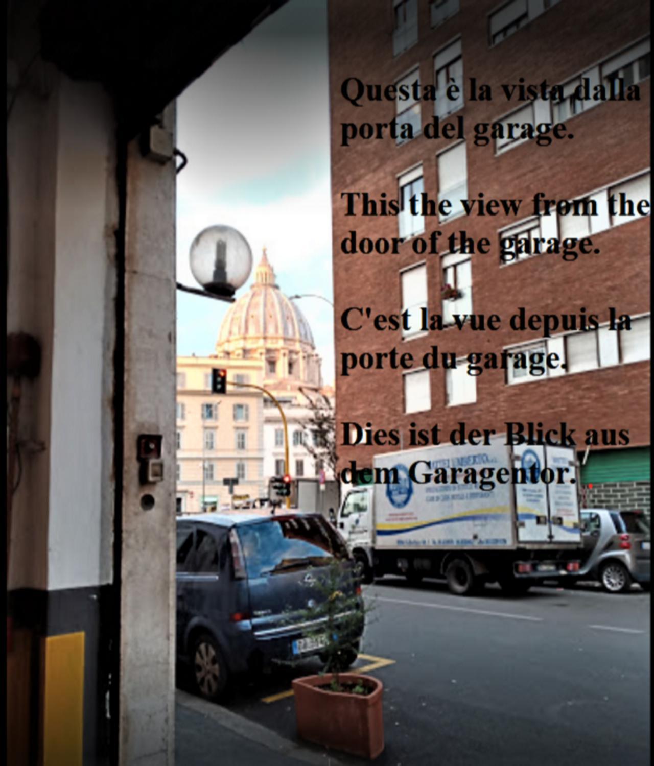 Center Of Near Vatican And Trastevere Garage Included In The Price Place For Jubilee Appartamento Roma